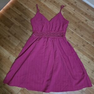 Pink short dress